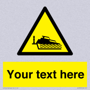 Custom warning grounding cruiser on lock cill